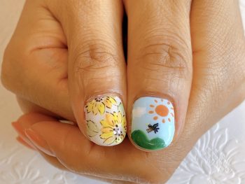 季節のイラストネイル 板宿でネイルサロンをお探しならmay Nail